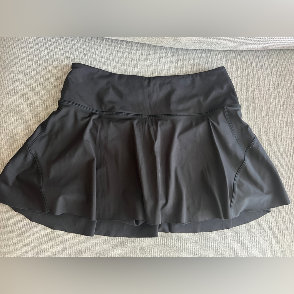Athlete Black Skort